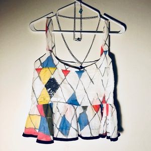 Sass & Bide Harlequin Top